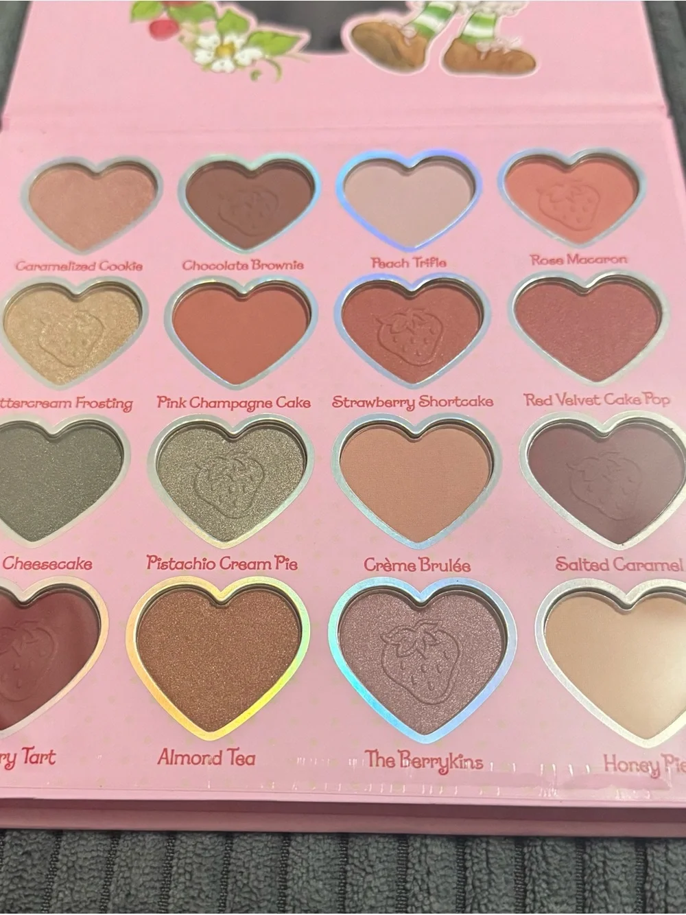 Strawberry Shortcake Pink Eyeshadow Palette